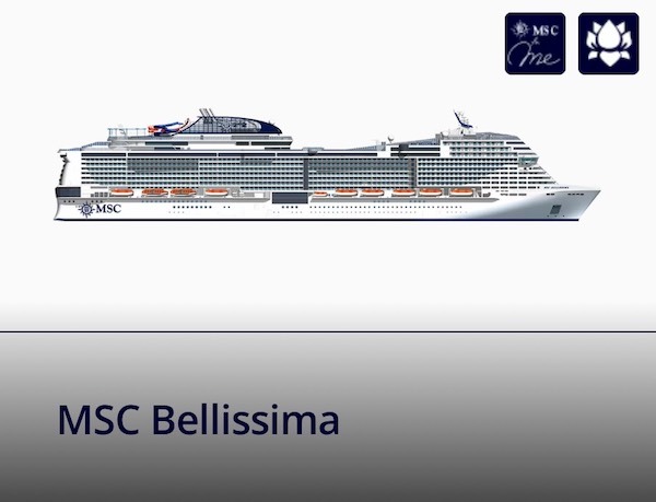 کشتی کروز MSC BELLISSIMA
